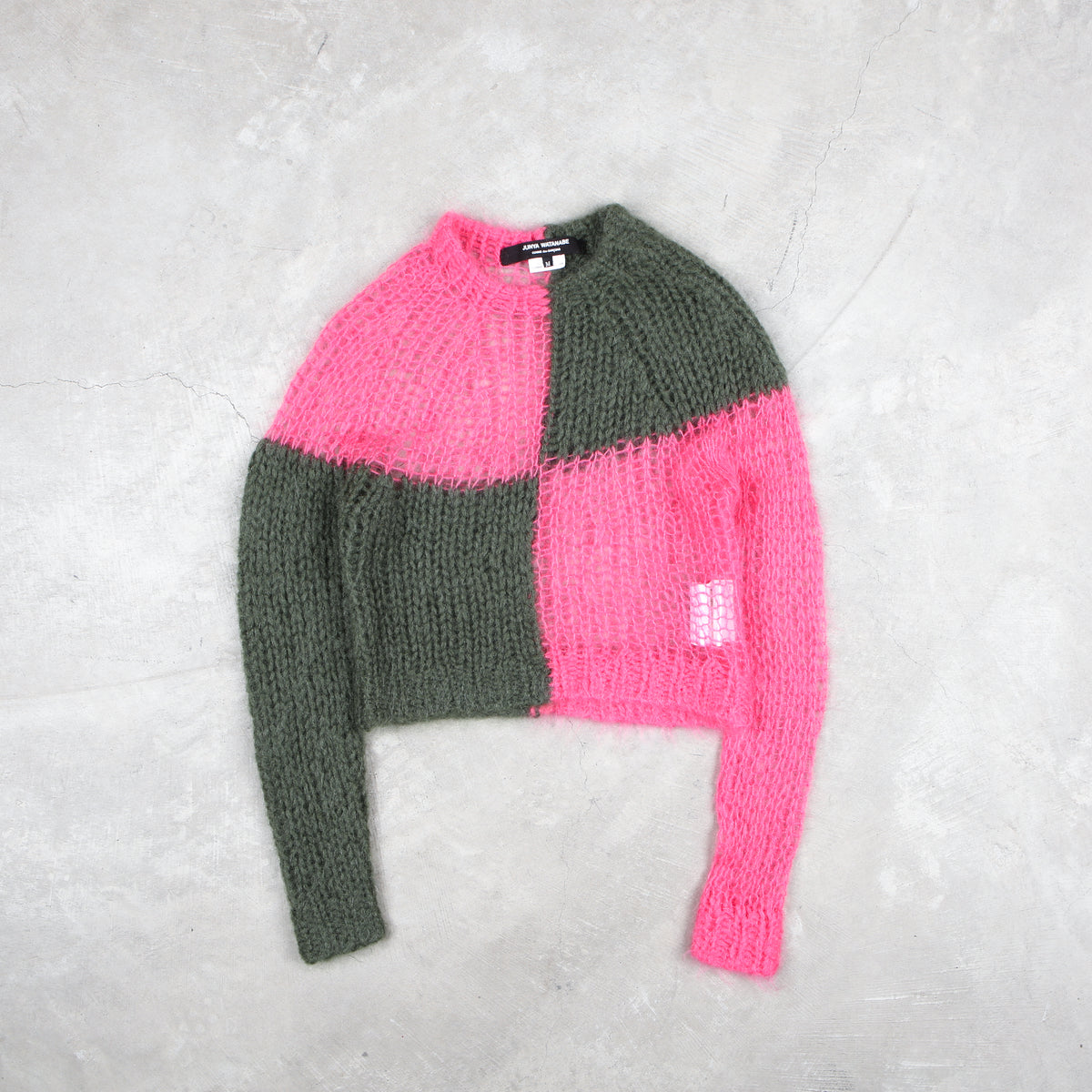 Junya Watanabe AW06 Pink Mohair Knit – akaibu.co