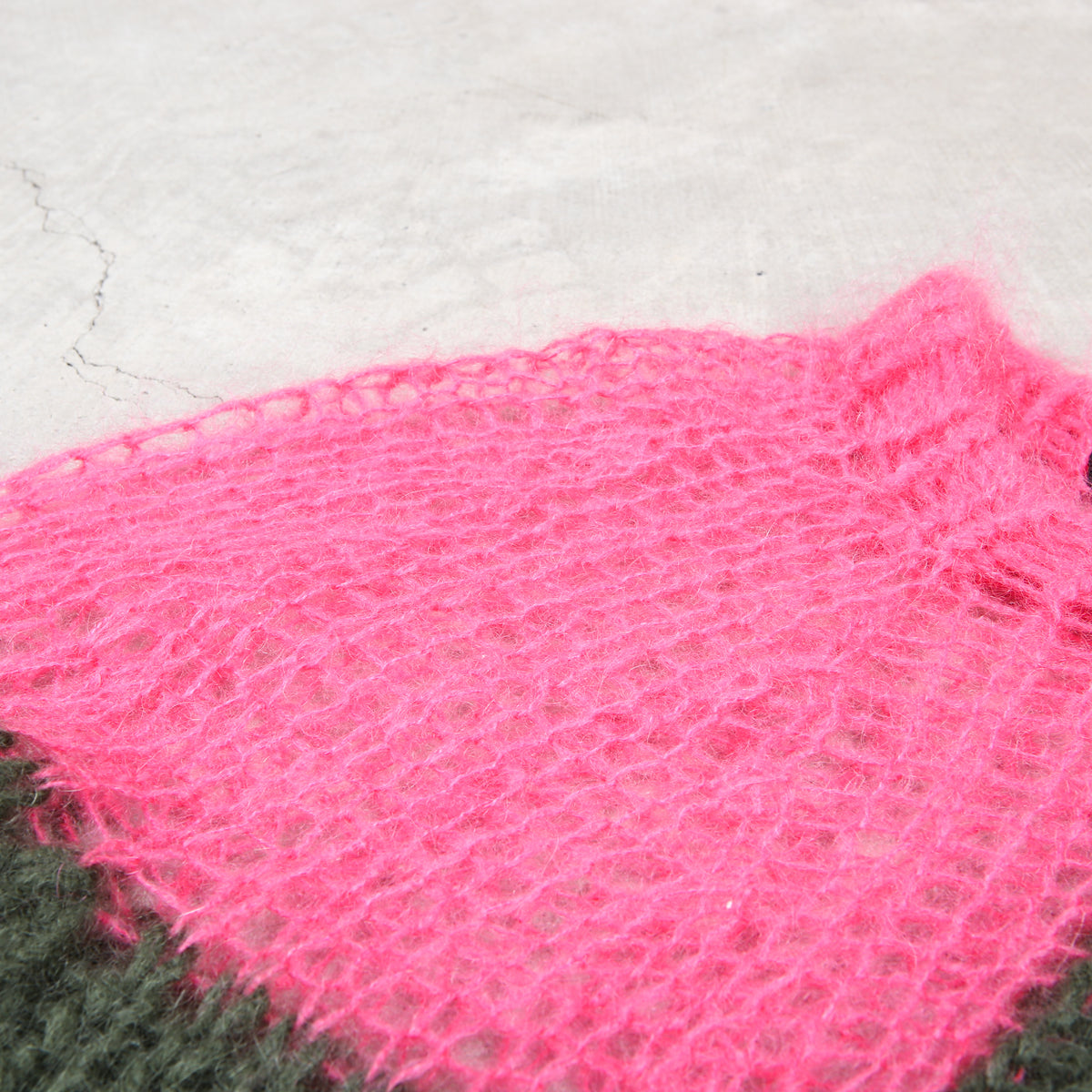 Junya Watanabe AW06 Pink Mohair Knit – akaibu.co