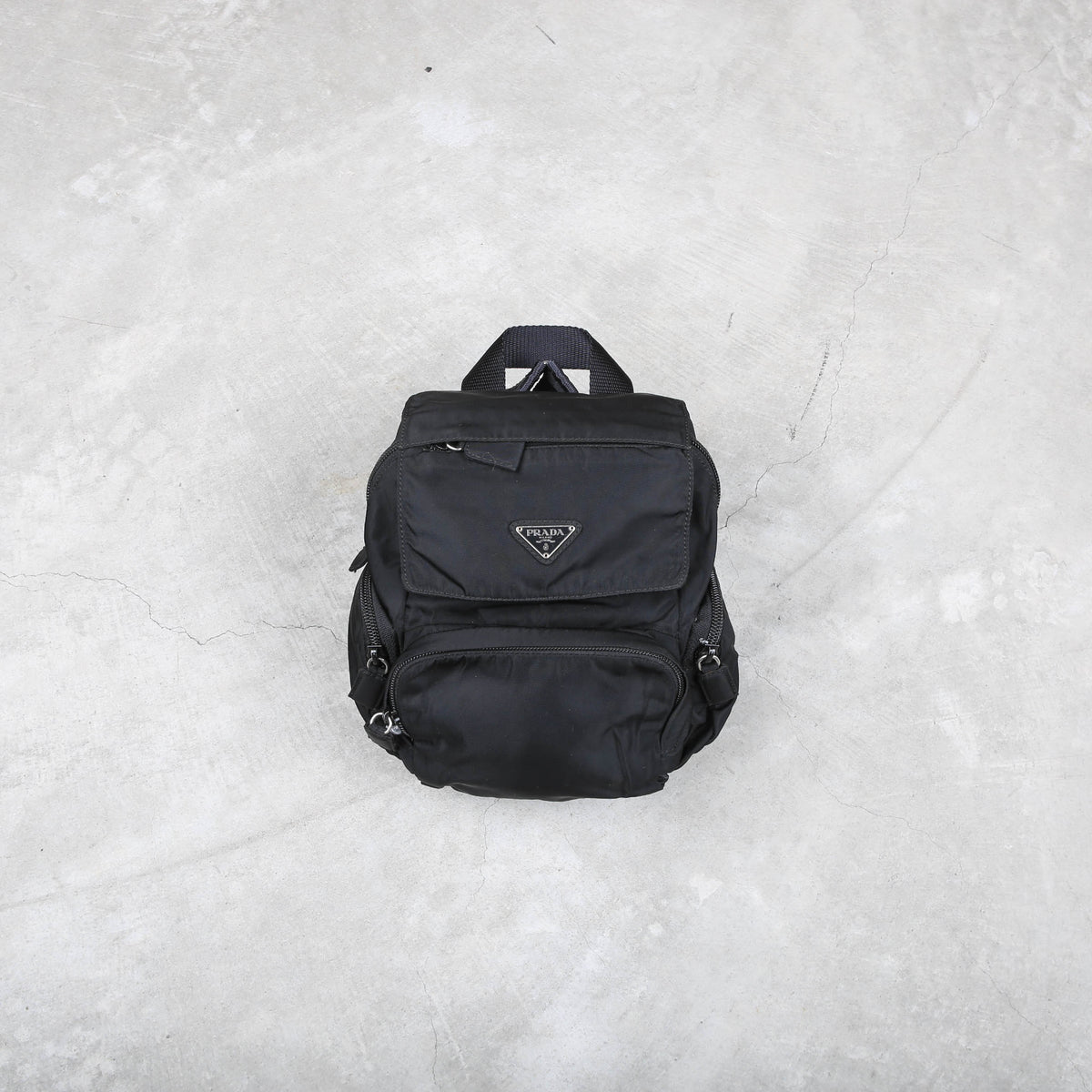 Prada zipper mini backpack online