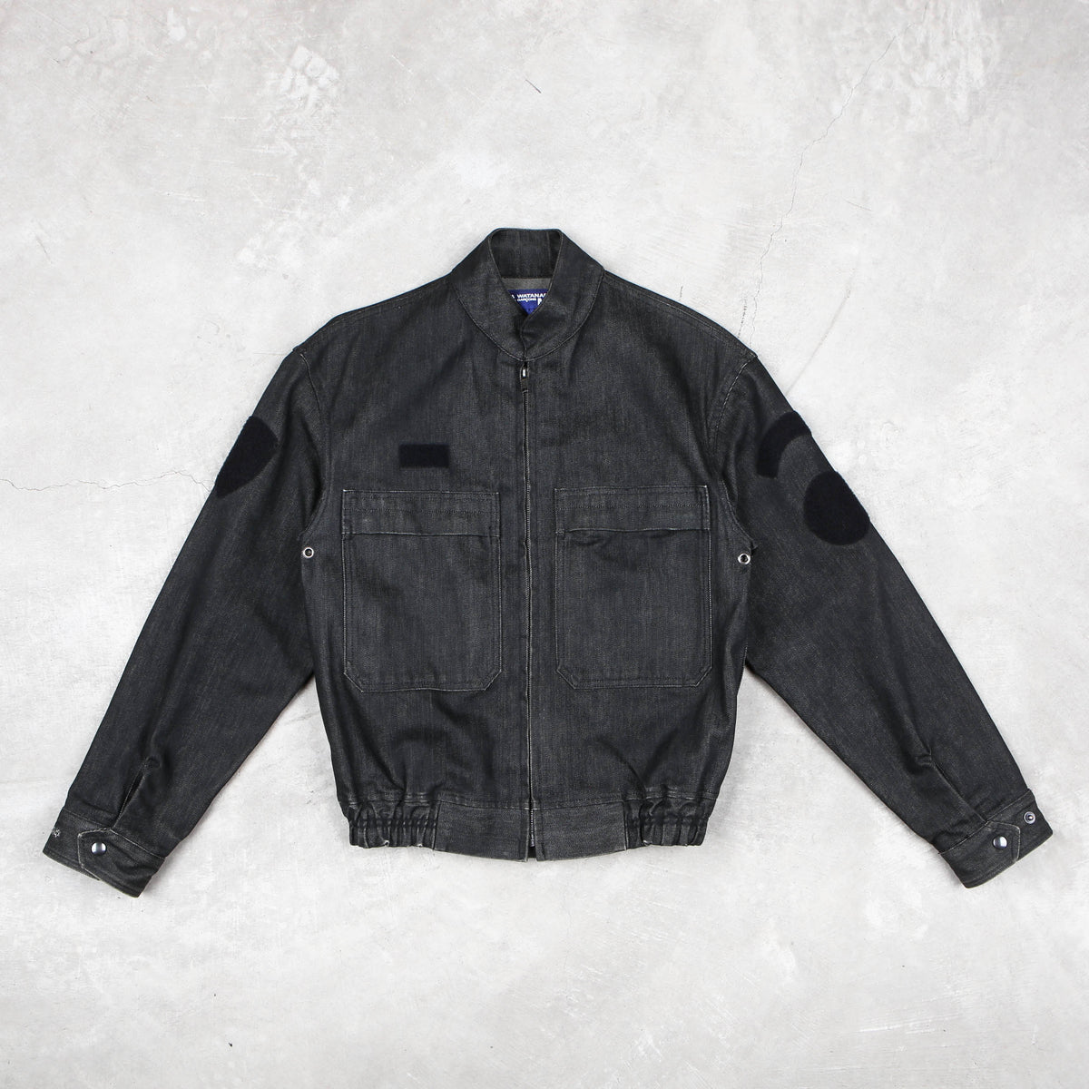 Junya Watanabe AW/03 Denim Bomber Patch Jacket – akaibu.co