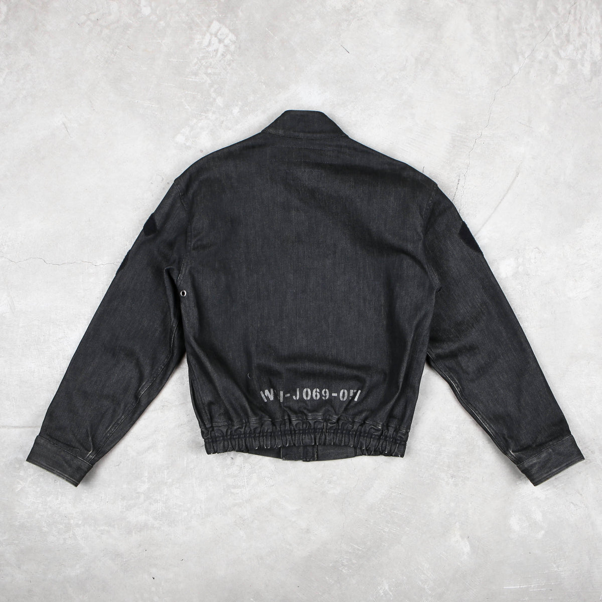 Junya Watanabe AW/03 Denim Bomber Patch Jacket – akaibu.co