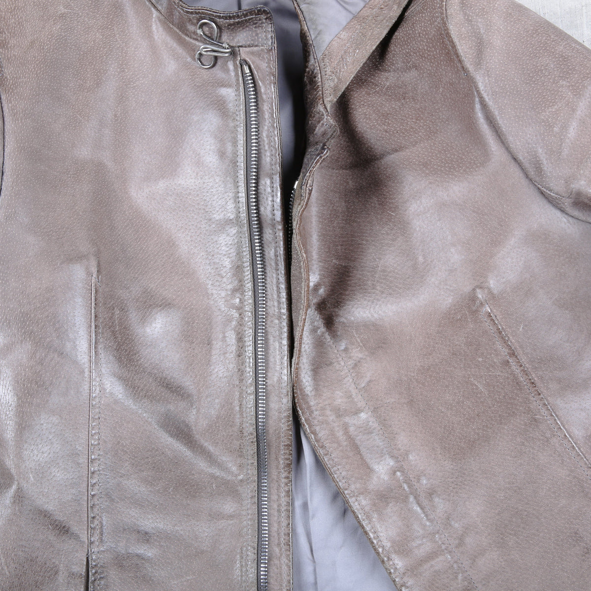 Carol Christian Poell AW97-98 Leather Jacket – akaibu.co