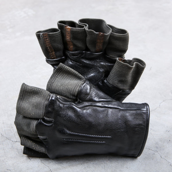 小物 Carol Christian Poell Fingerless Gloves Carol Christian Poell Leather Gloves – akaibu.co