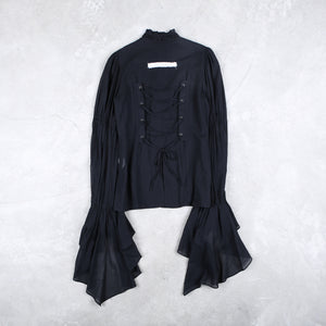 Alice Auaa Frayed Gothic Blouse