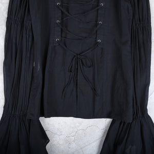 Alice Auaa Frayed Gothic Blouse