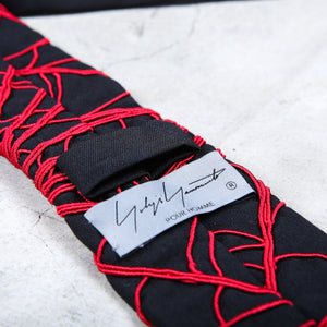 Yohji Yamamoto Pour Homme Spider web Tie SS/22