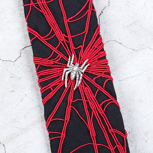 Yohji Yamamoto Pour Homme Spider web Tie SS/22