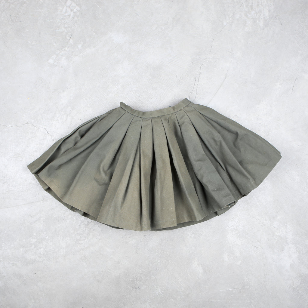20471120 Green Army Skirt