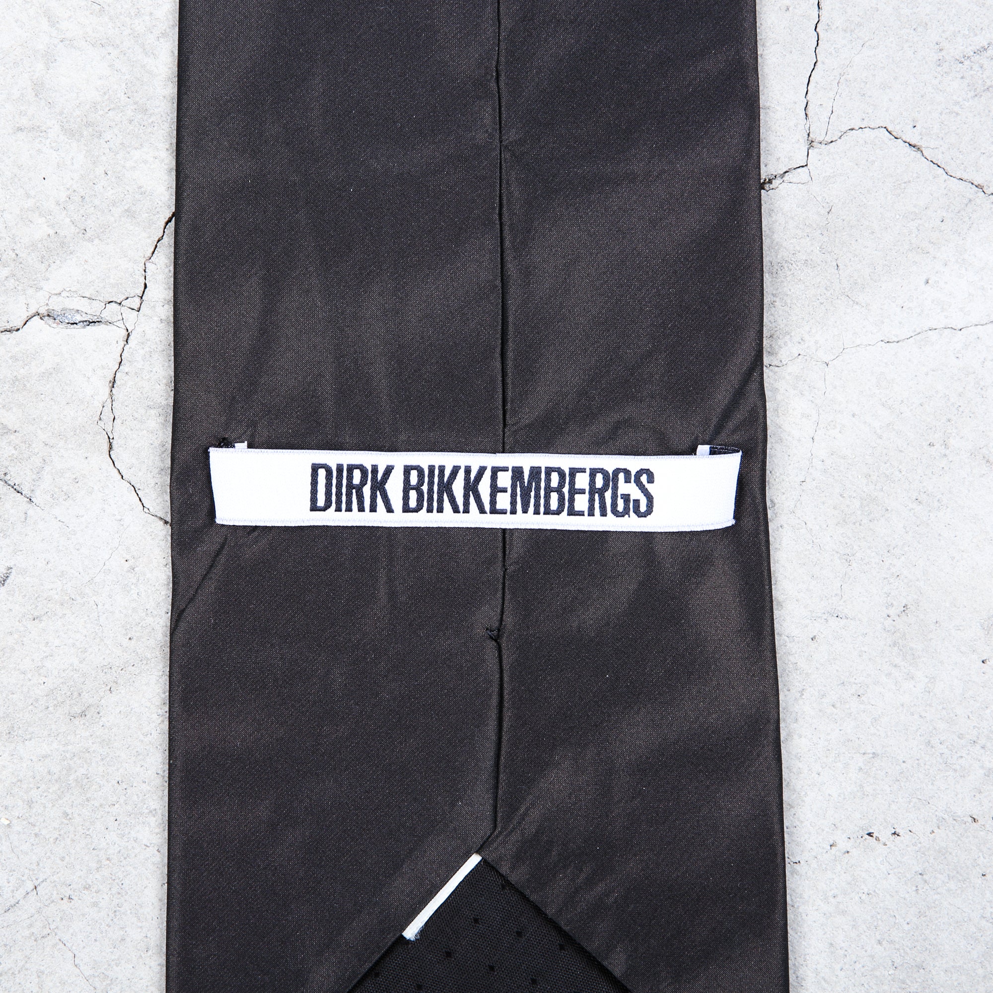 Dirk Bikkembergs Fall/Winter 1997 Gun Metal Tie holder Chain