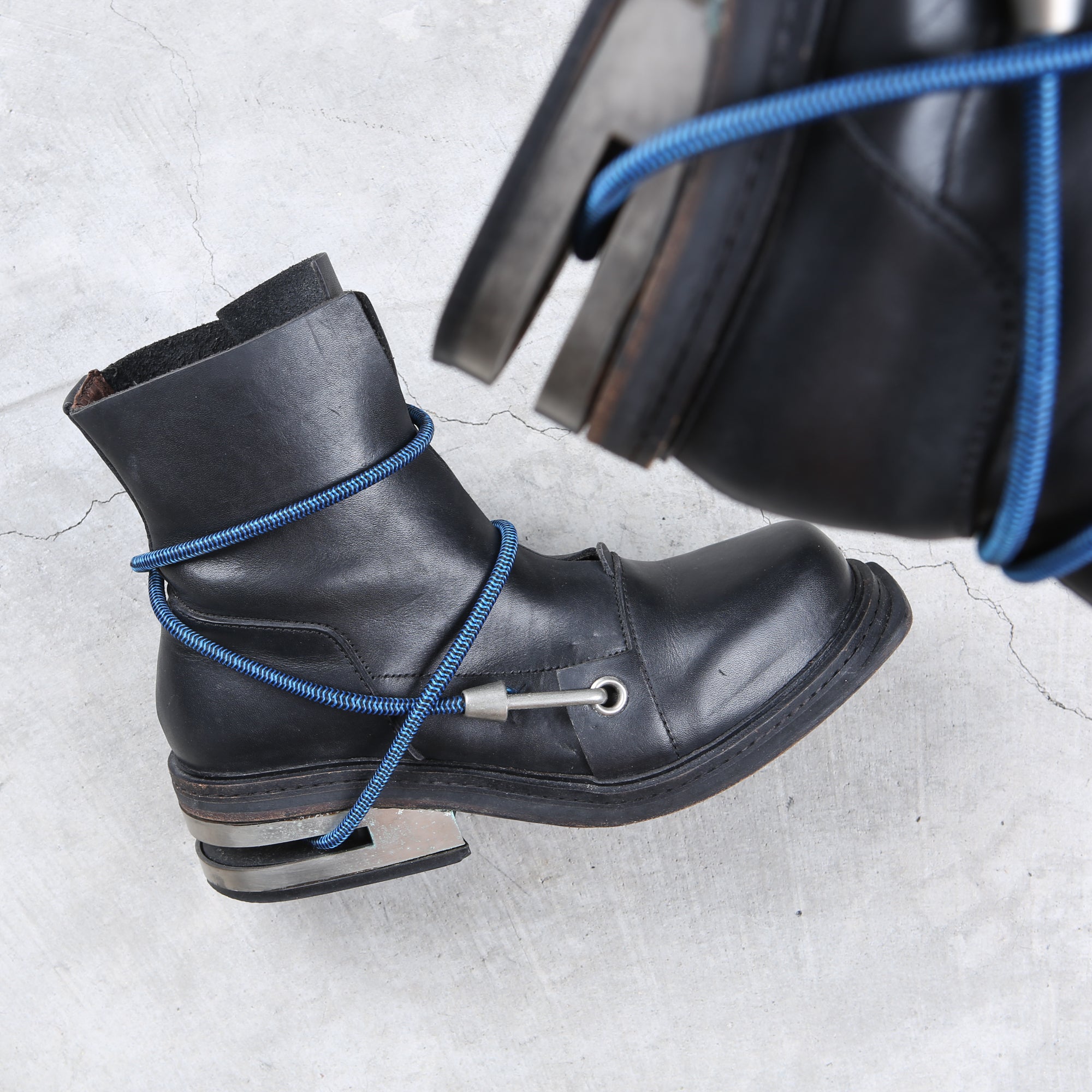 Dirk bikkembergs metal heel bungee cord boots best sale