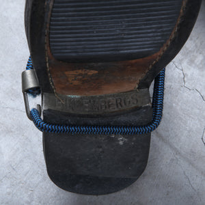 Dirk Bikkembergs Black Bungee Boots 1996 Steel Cut Heel Size 41