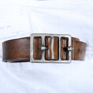 Carol Christian Poell Horse Cordovan Leather Belt Male 2009 “SAFE”