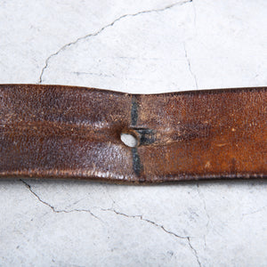 Carol Christian Poell Horse Cordovan Leather Belt Male 2009 “SAFE”