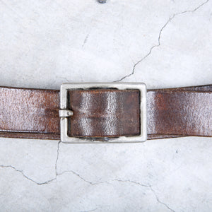 Carol Christian Poell Horse Cordovan Leather Belt Male 2009 “SAFE”