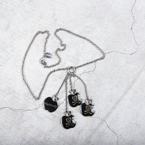 Hysteric Glamour Skull Apple Necklace