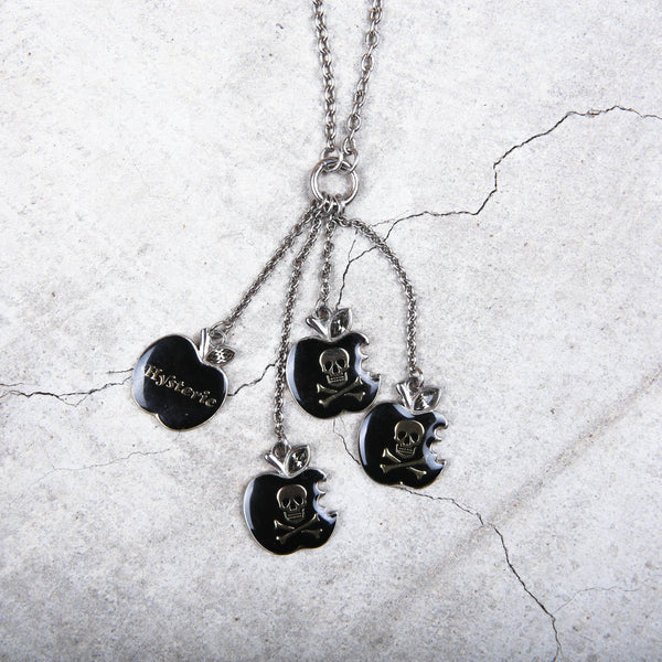 Hysteric Glamour Skull Apple Necklace – akaibu.co