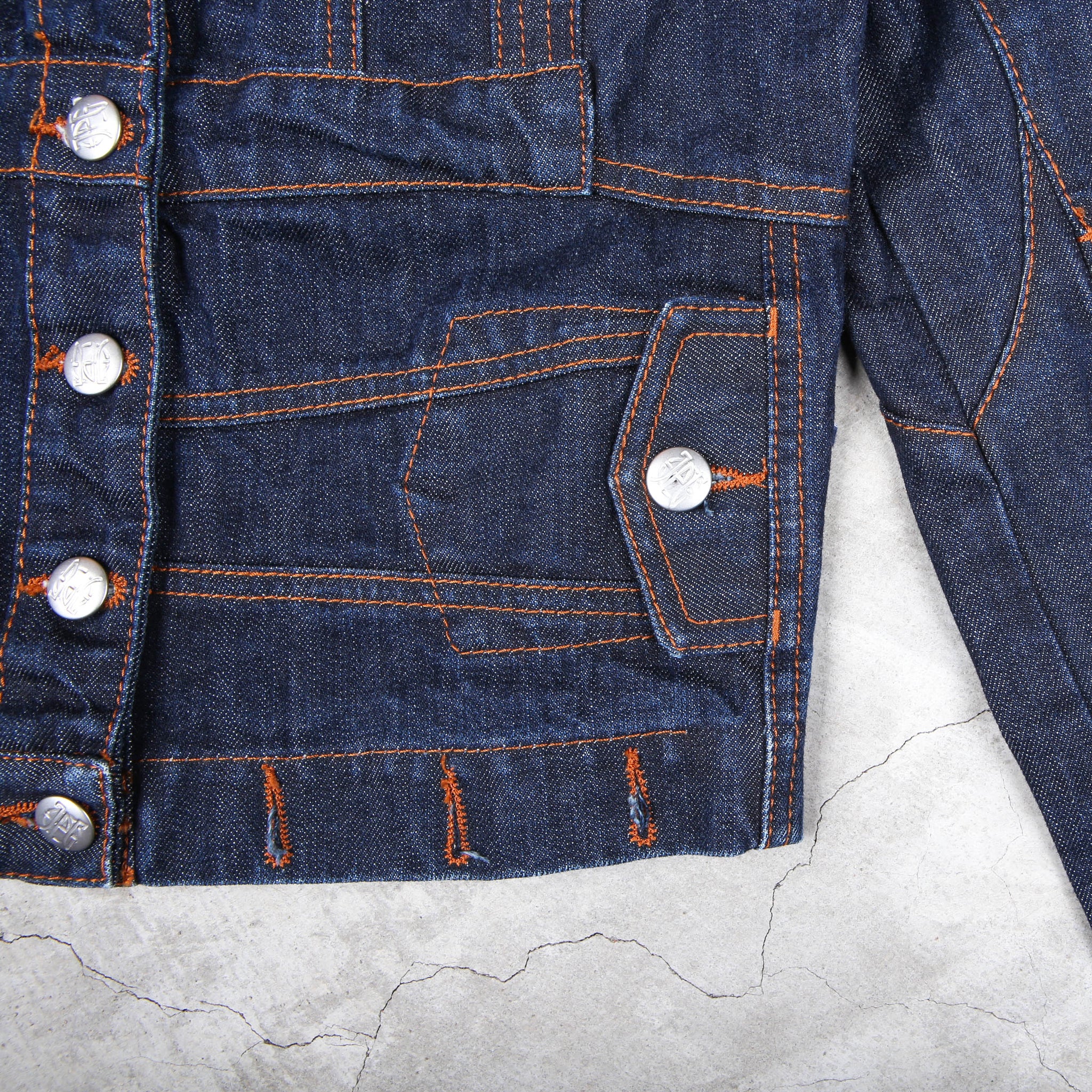 J.P.G Jeans Reconstructed Denim Jacket