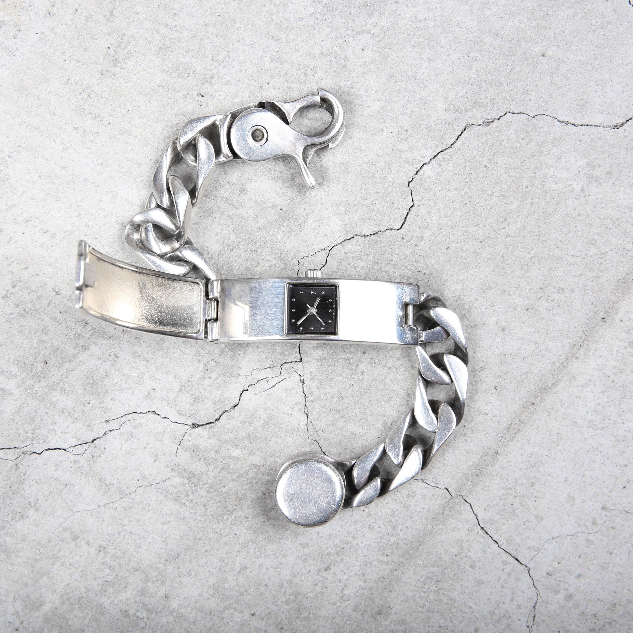 Cuban Link 50 Cent Girlfriend Cuban Link Watch JX1 Automatic Watch