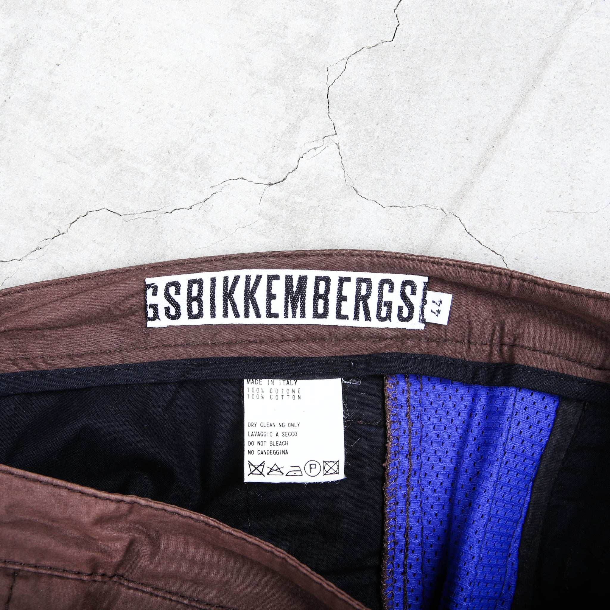 Dirk Bikkembergs Brown Trousers 90s