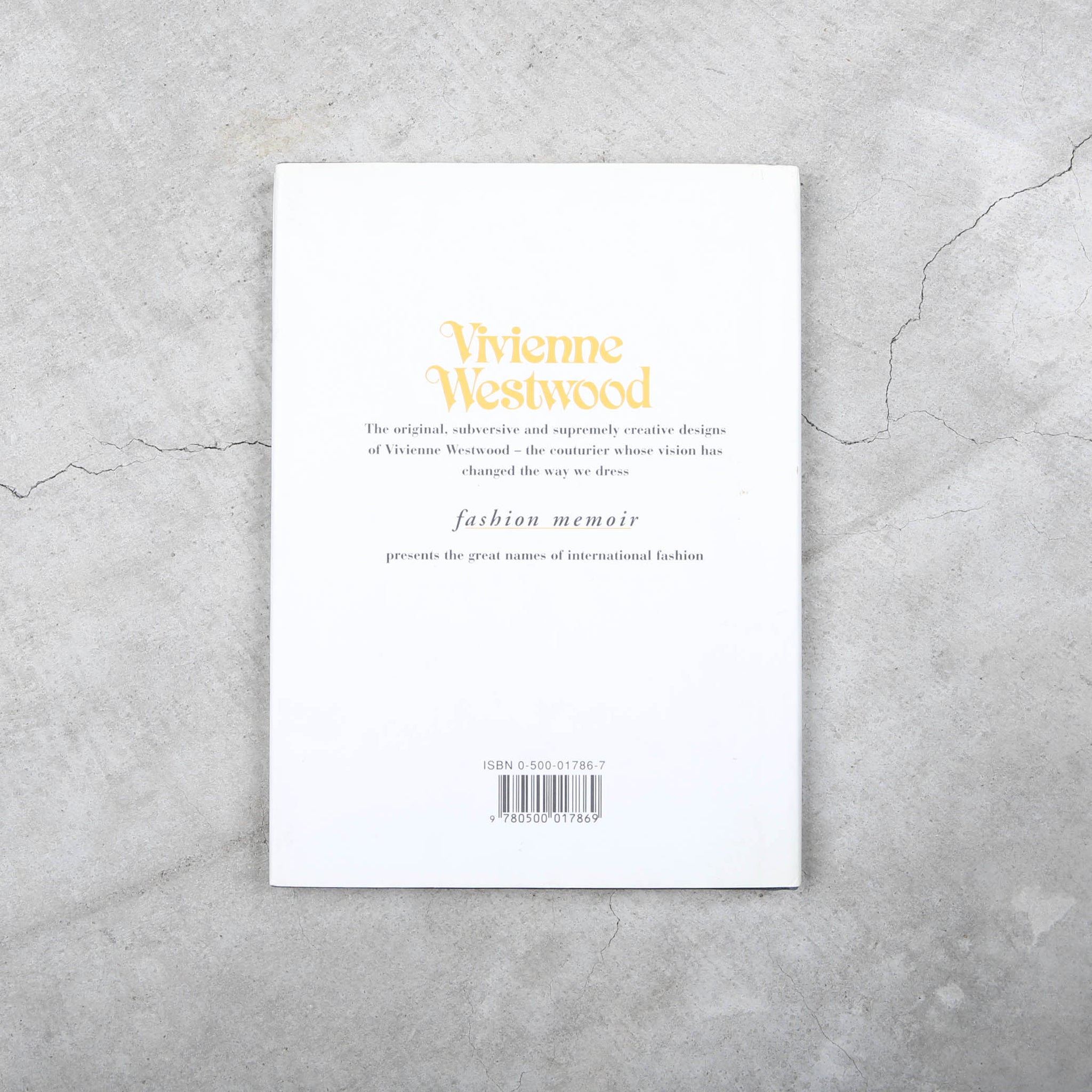 Vivienne Westwood Fashion Memoir Book