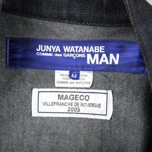 Junya Watanabe AW/03 Denim Bomber Patch Jacket