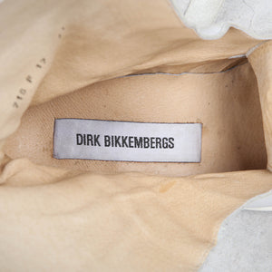 Dirk Bikkembergs White Tanker Boots