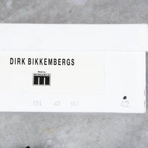 Dirk Bikkembergs 1996 Black Steel Cut Boot