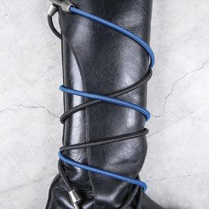 Dirk Bikkembergs Knee High Steel Heel Mountaineering Boots