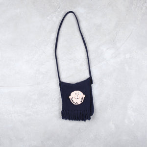 20471120 Knitted Hyoma "SEX" Pouch Bag