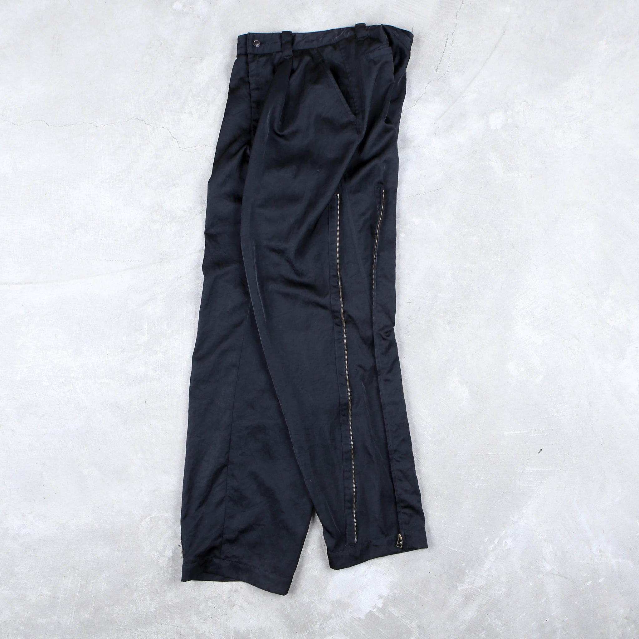 ウエスト64cm80s issei miyake zip nylon pants