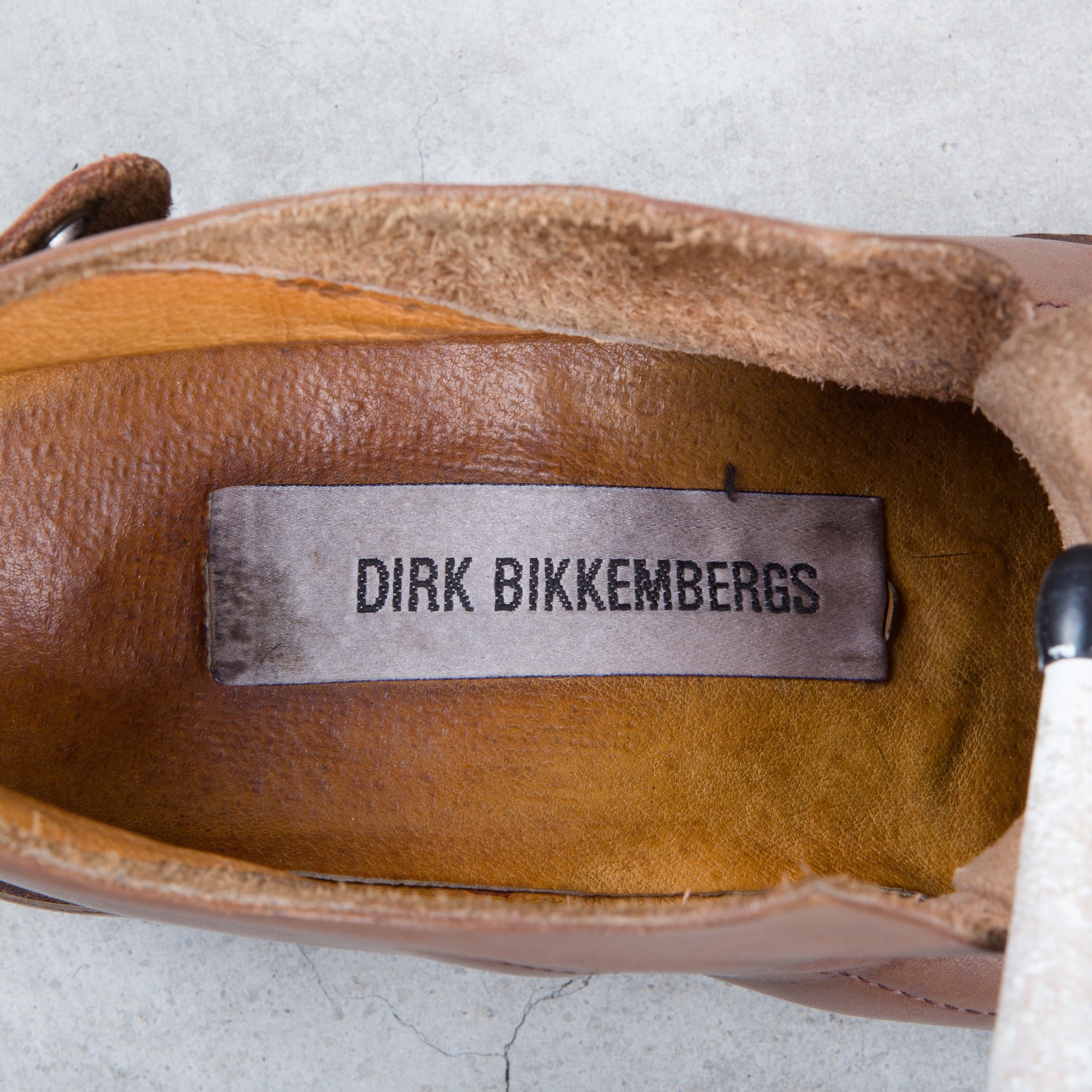 Dirk Bikkembergs Brown Steel Cut Mountaineering boots Low SS/98
