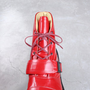 20471120 Red Ski Boots AW/96