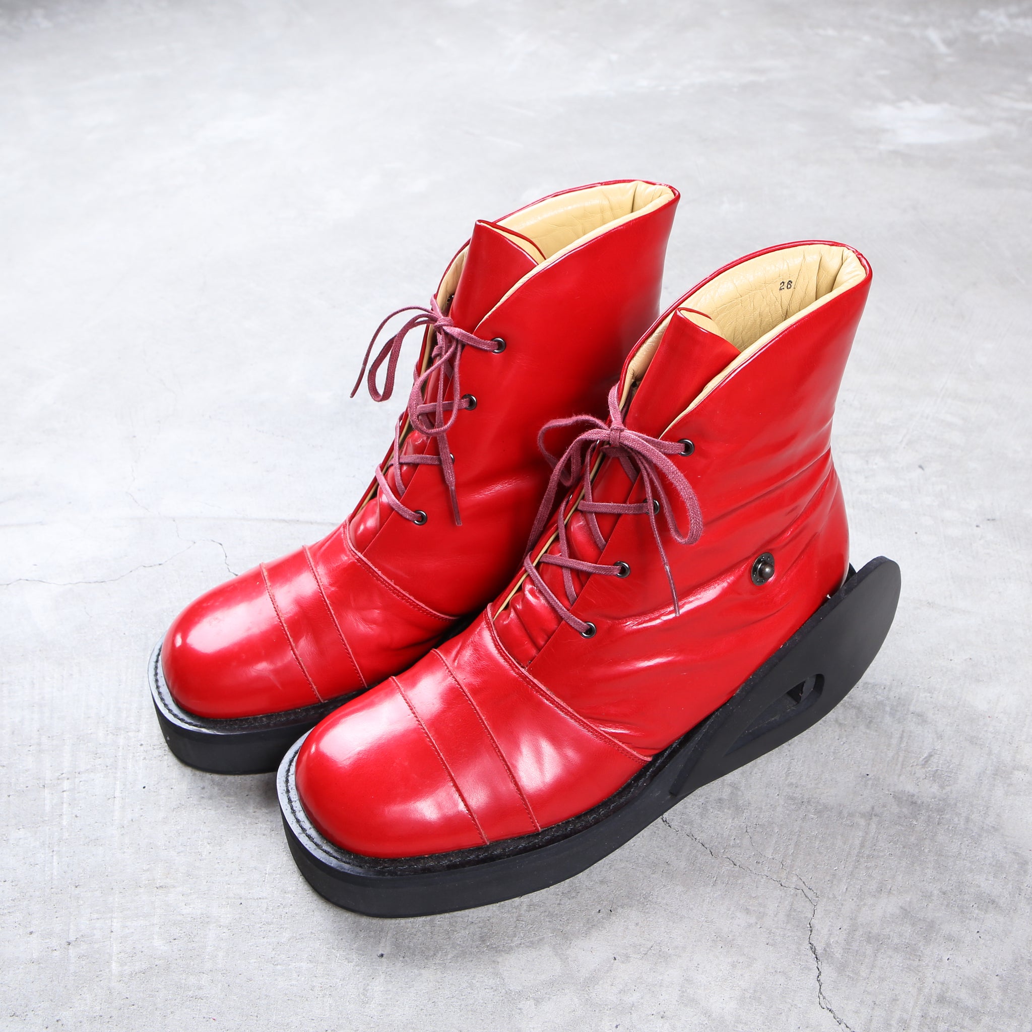 20471120 Red Ski Boots AW/96