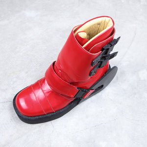 20471120 Red Ski Boots AW/96