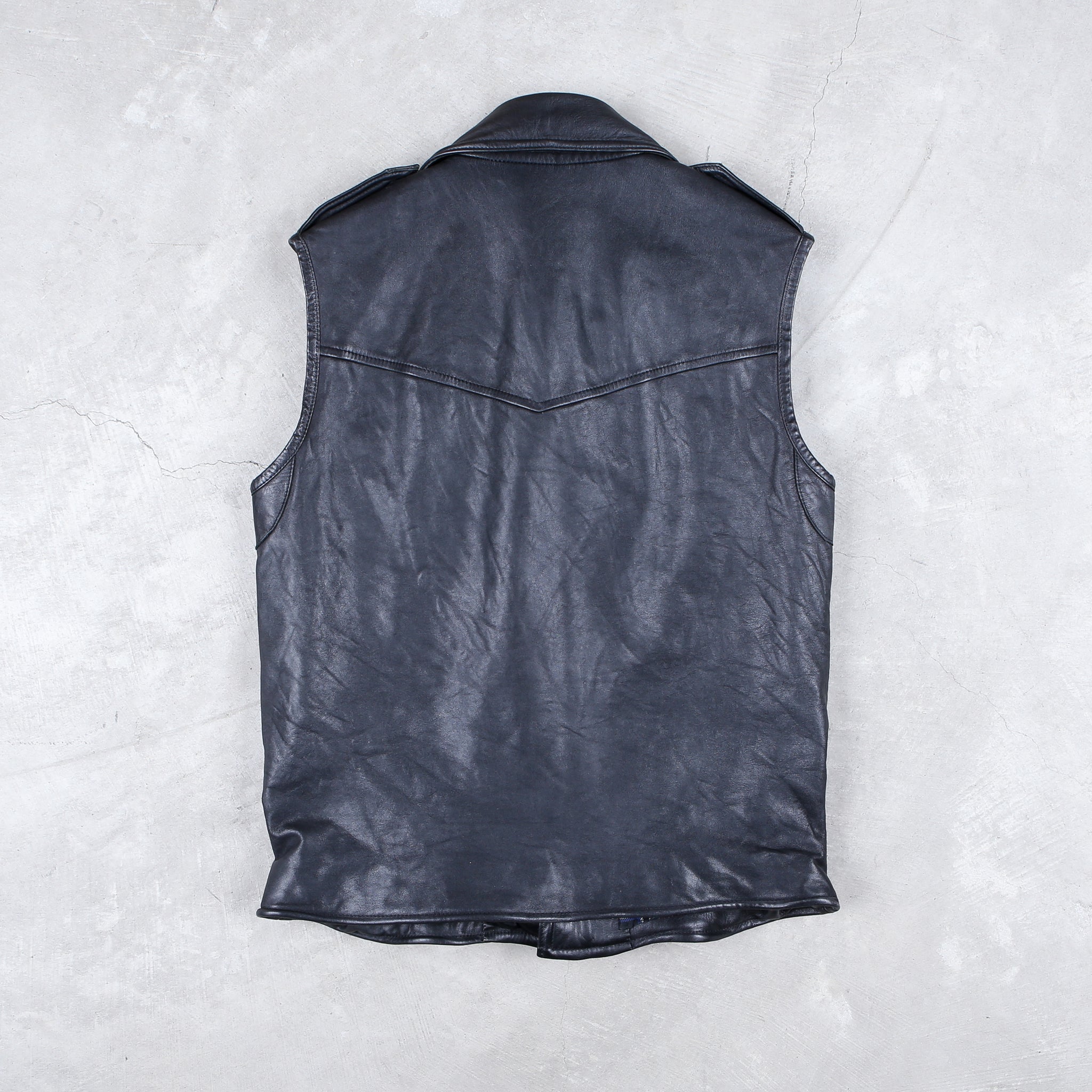 Number (N)ine SS/05 Leather Vest "Nightcrawler"
