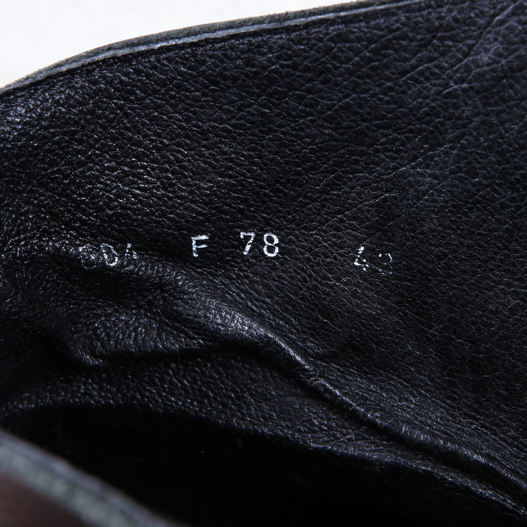 Dirk Bikkembergs Black Lace through Heel Leather Boot