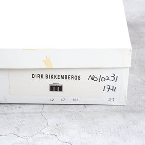 Dirk Bikkembergs Deadstock 1996 Steel Cut Heels in Box