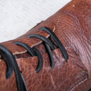 Dirk Bikkembergs Boots Brown Low-top Metal Lace Through Heel