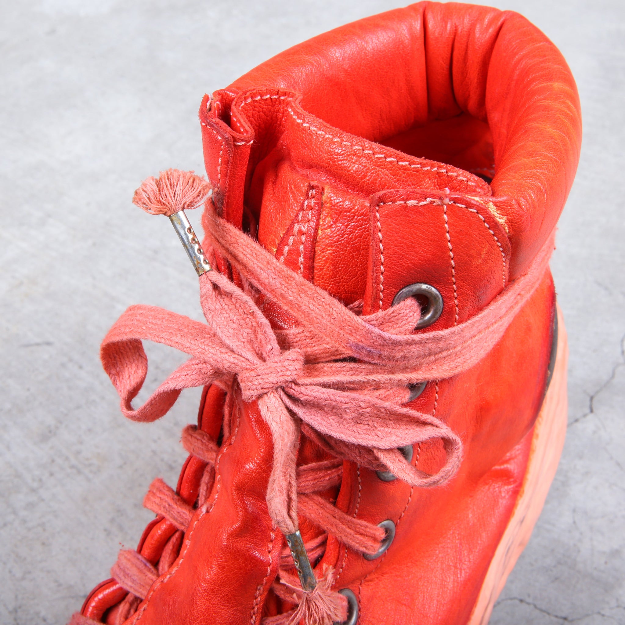 Carol christian Poell Red Drip Sneakers