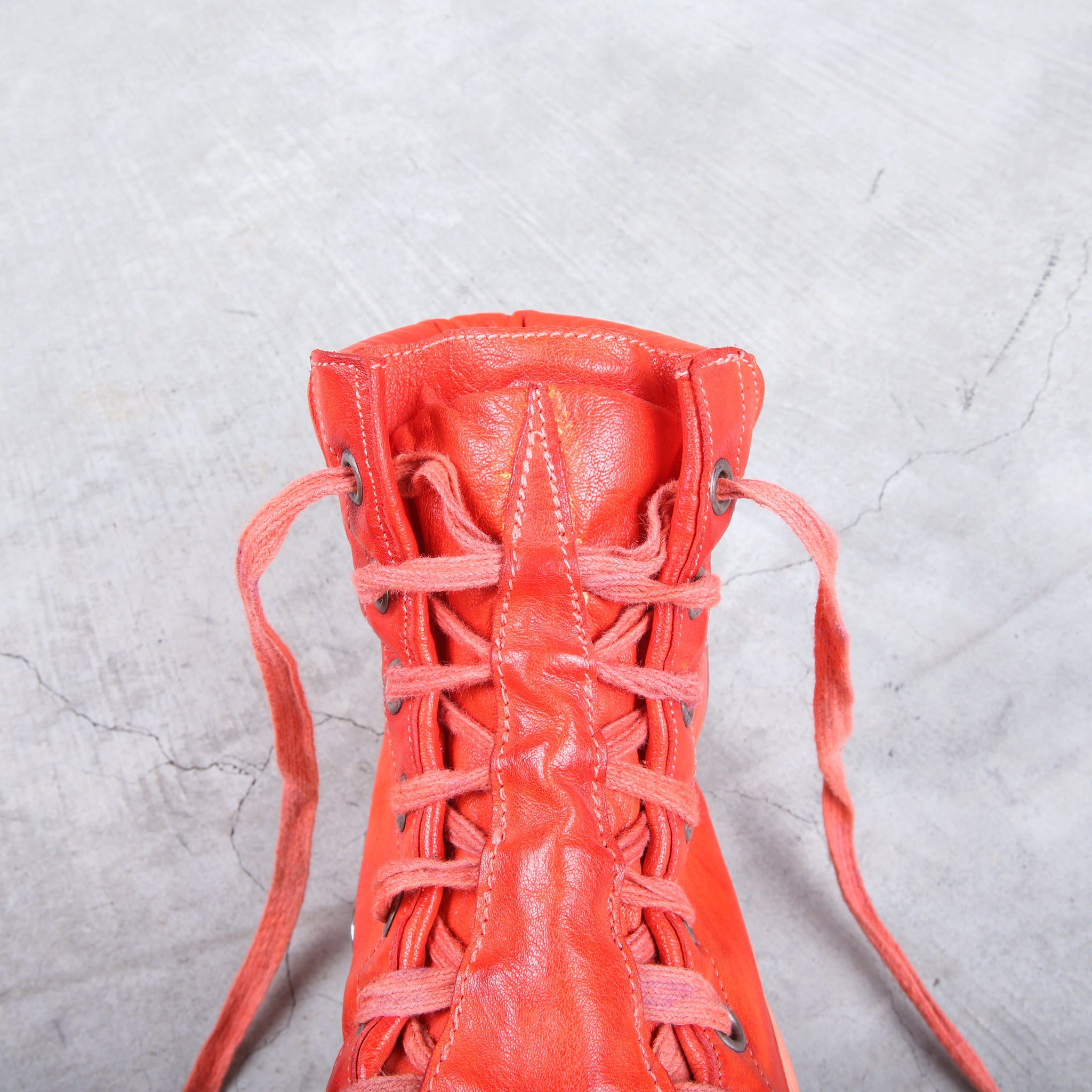 Carol christian Poell Red Drip Sneakers