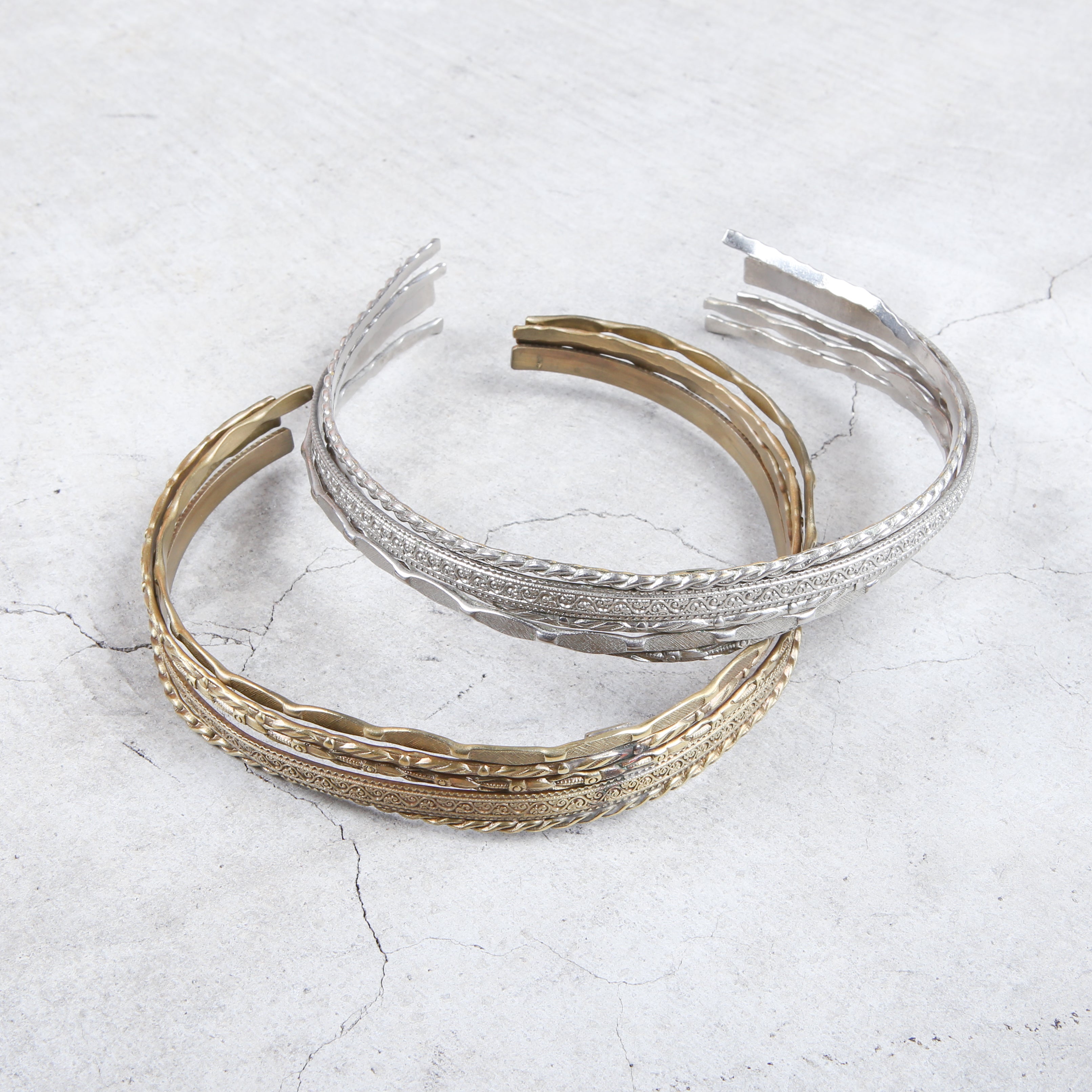 アクセサリー undercover 2010SS Less But Better Bangle UNDERCOVER 2003SS SCAB Ethnic Bangle Bracelet Silver 10