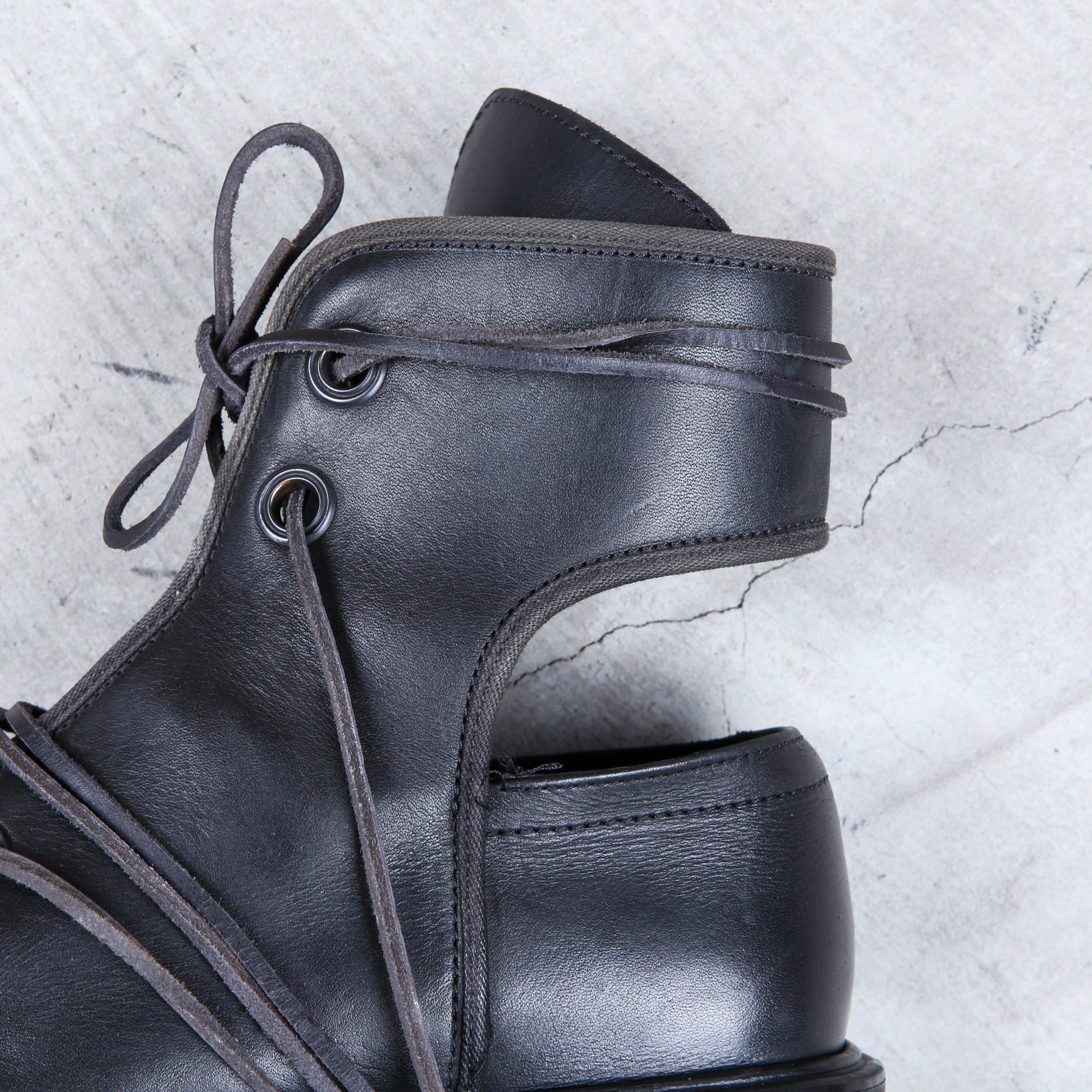 Dirk Bikkembergs Cut out Lace through Mountaineering Boots
